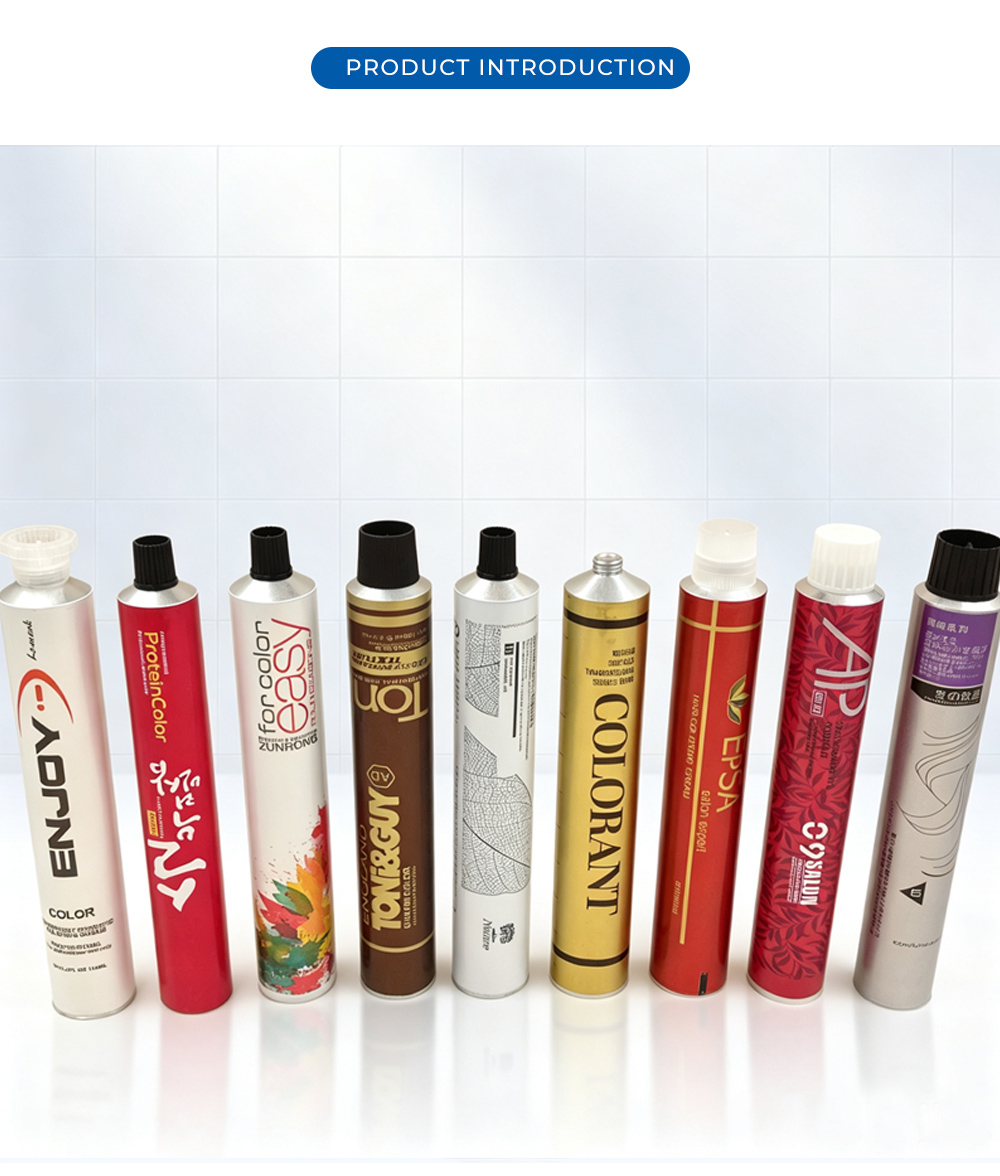 Multi pcs Hair Dye Aluminum Soft Tube Pack X Φ19-32 tube