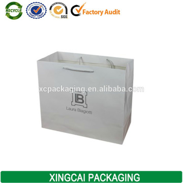 custom foldable paper shopping bag for christmas