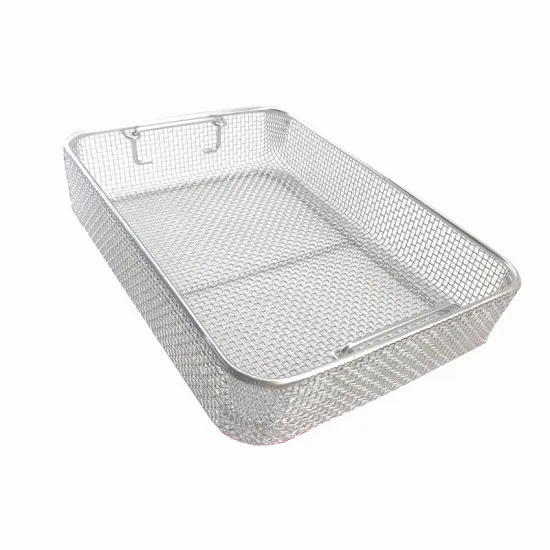Stainless Steel Sterilization Baskets & Storage Wire Baskets