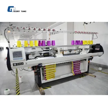 Single System Flat Knitting Machine for Knitted Collar