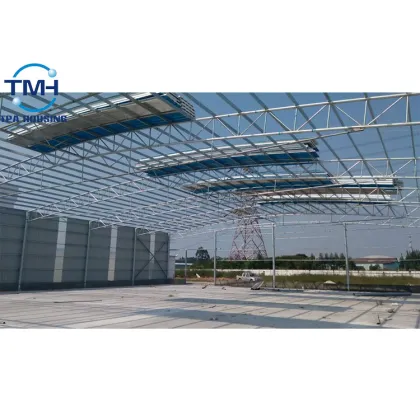 OEM/ODM Prefabricated Shed Steel Shade Structure Easy Assembled Steel Shed