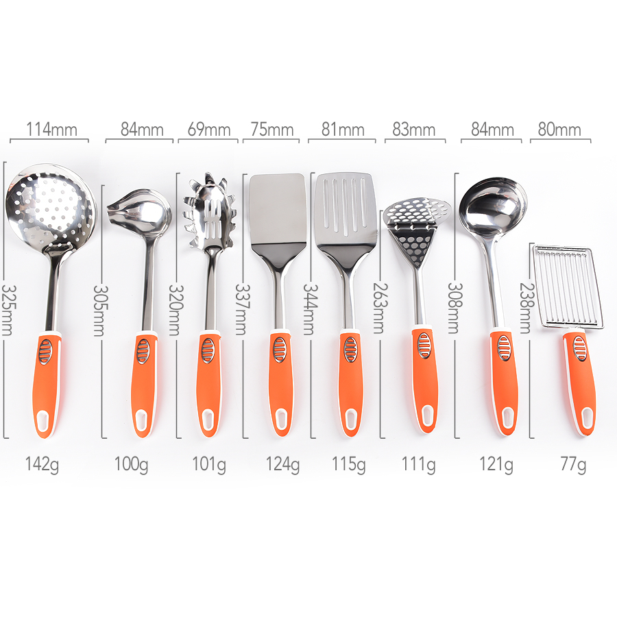 Cooking Tool Set Stainless Steel