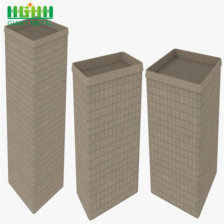 Hot dipped galvanized steel hesco barriers for sale