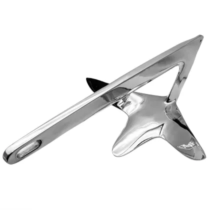 High-Quality Marine Accessories: Polished Boat Anchor Bruce Anchor for Little Dolphins