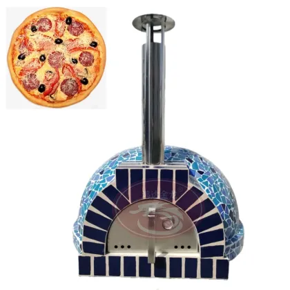 Mmercial Sunhut Pizza Oven Mobil Limousin Rotative Pizza Trailer Wood Oven Exhaust
