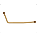 AD30 Truck 9.52 mm Multi-Bend Single-Flare Fuel Supply Tube 168-8974 / 1688974