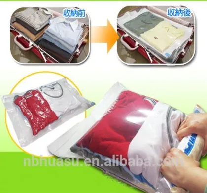 compression Hand-rolled vacuum bag