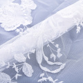 High Quality White Flower Lace Fabric