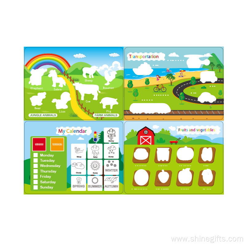 preschool children cognitive flip book