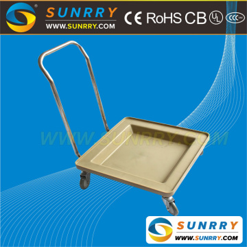 Very popular Restaurant Glass Tray Rack Trolley Dolly With Handle and Dishwasher Dolly with Handle (SY-CT10 SUNRRY)