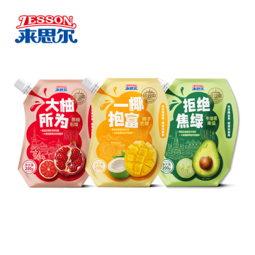 Premium Stand-up Pouch Fermented Yogurt with Probiotics