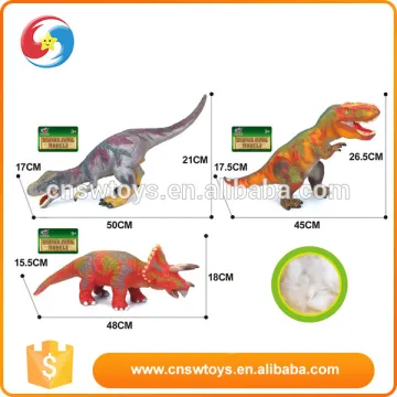 20 inch plush toy dinosaur soft vinyl skin save for kid play