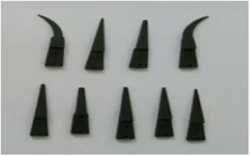 Popular Plastic ESD Tweezers Tip/Head/End