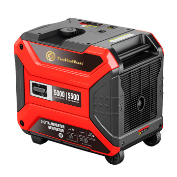Generador inversor de gasolina portátil silencioso de 5000W