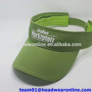 Fashion Cheap cotton twill custom printed sun visor cap