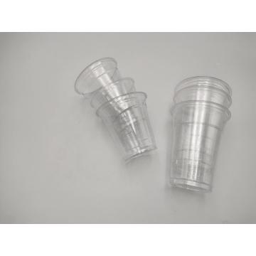 Disposable high transparent plastic PET cups