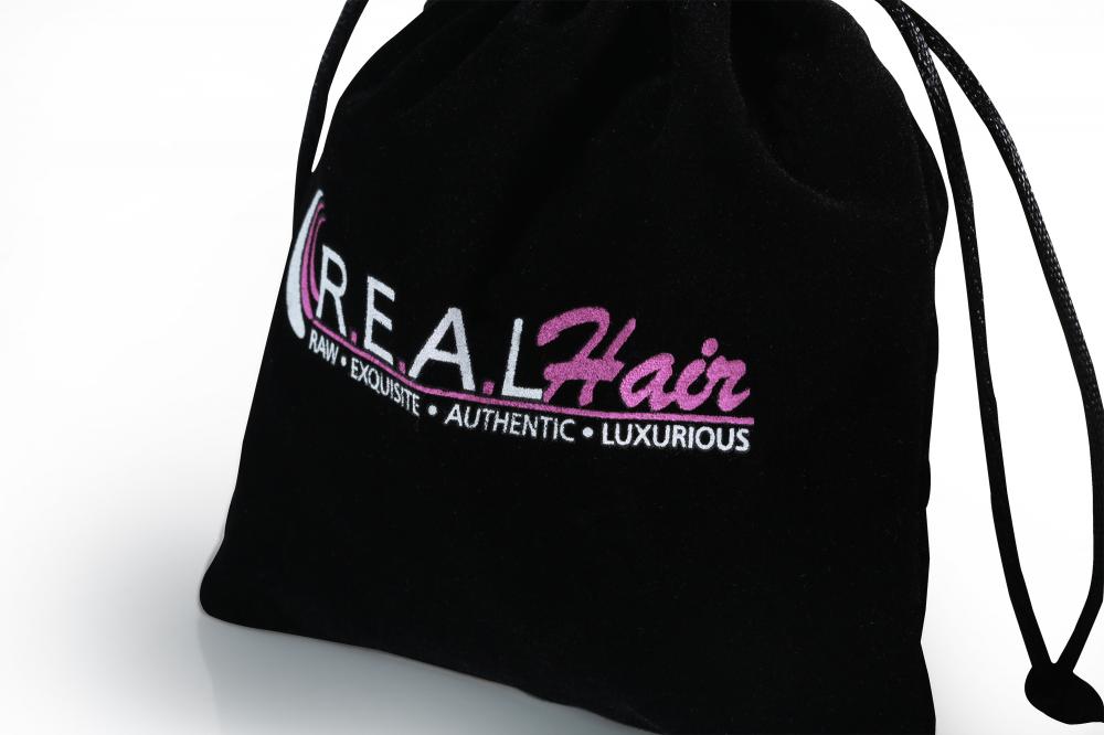  jewelry drawstring bag with logo 