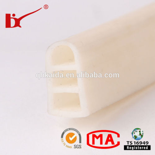 waterproof & windproof extructed silicone rubber seal strip