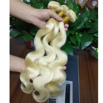 Factory Price 613 Cuticle Aligned Raw Virgin Hair Unprocessed 100% Human Hair Weaving 613 Body Wave Mink Brazilian Hair Bundles