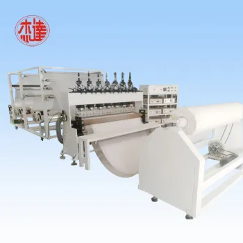 Ultrasounic embossing equipment for mattress