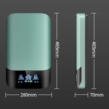 China 7KW Smart Induction Portable Tankless Electric Water Heater for Bathroom