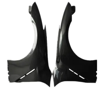 Luxury surface carbon fiber car fender