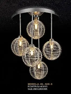 Modern G9 pendant lamp