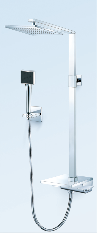 Tecka Brass Shower System ○