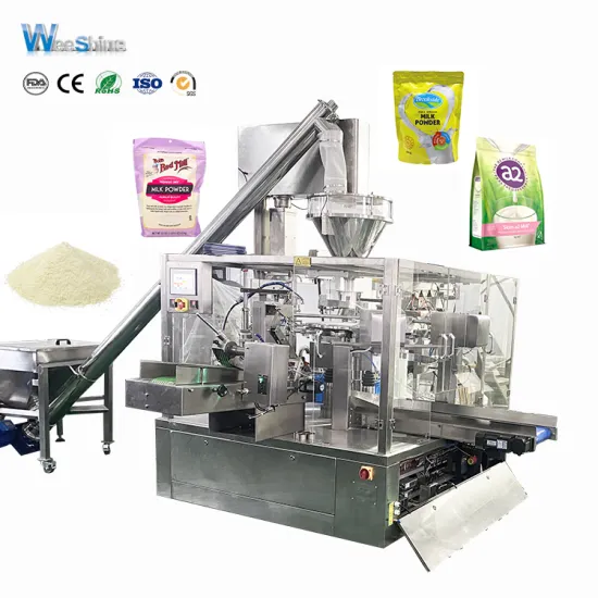 Doypack Powder Milk Powder 2.5 kg Packing Machine