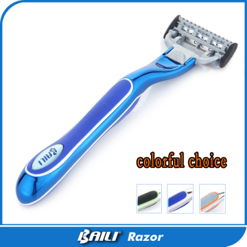 5 Blade razor handle female razors brands manufacturer