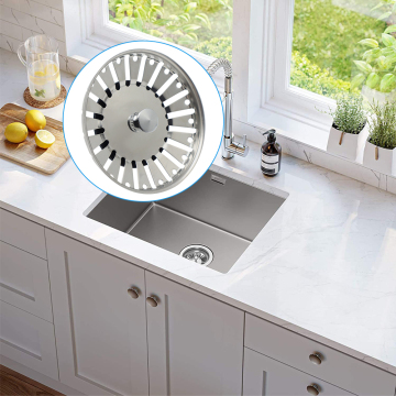 Stainless Steel Factory Supply Sink Stopper: 78mm Basin Plug, Drainer, and Strainer for UK Kitchen Drain Needs