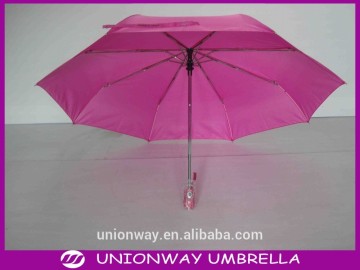 3 folding auto open & close fashion umbrella