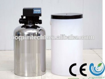 SUS or FRP tank small Water softener for water pretreatment system with PVC motorized valve