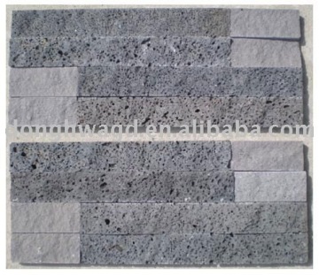Volcanic wall paving stone