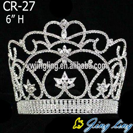 Drop Water Crystal Crown Rhinestone Tiara