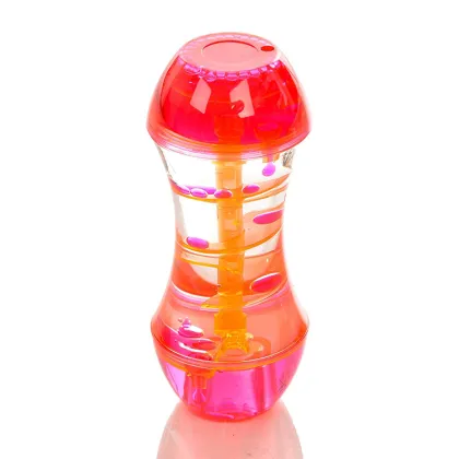 Visual Sensory Toy: Liquid Motion Spiral Timer - A Calming and Soothing Desk Hourglass