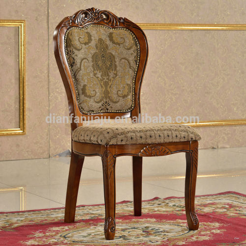 Best seeling carved wood chair wood dining chair