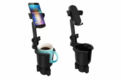Wholesale Adjustable ABS Plastic Car Dual Drink Cup Holder Expander