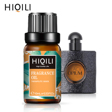 HIQILI Black Opium Fragrance Oil 10ML Perfume Oil Diffuser Essential Oil Angel Jadore Musk Coconut Vanilla Strawberry Sea Breeze