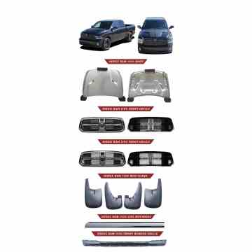 Kit de cuerpo Dodge Ramr 2018 para accesorios 4x4