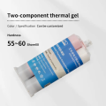 Weiß zwei Teil thermische Materialien 120 g für den Kühlkörper
