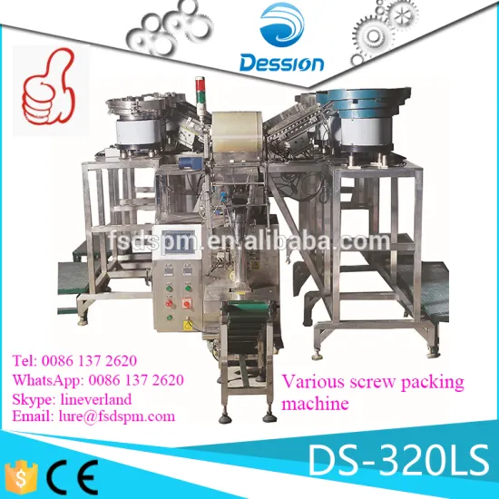OEM serve automatic various screw packing machine full auto measurement
