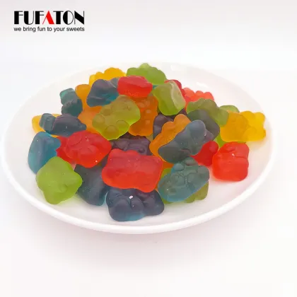 Manufactory Wholesale fruit flavored gummy candies