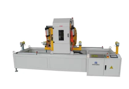 PVC pipe cutting machine