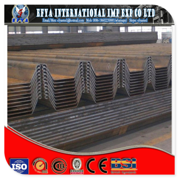 sale hot rolled U-type steel sheet pile