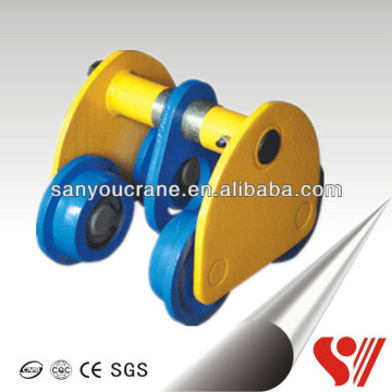 Four wheel single beam GCA type Plain trolley series5T