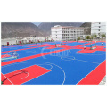 PP portable temporary basketball sports court material