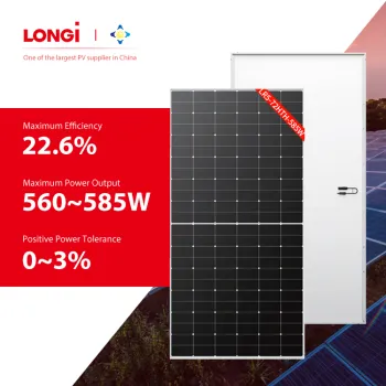 High-Power Monocrystalline Solar Panels: 560W to 585W Modules for Home Energy Solutions