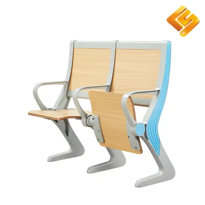 College Study Chair (With Writing Pad)