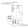 0 to 90-degree Ceiling Adapter Steel Lamp Parts